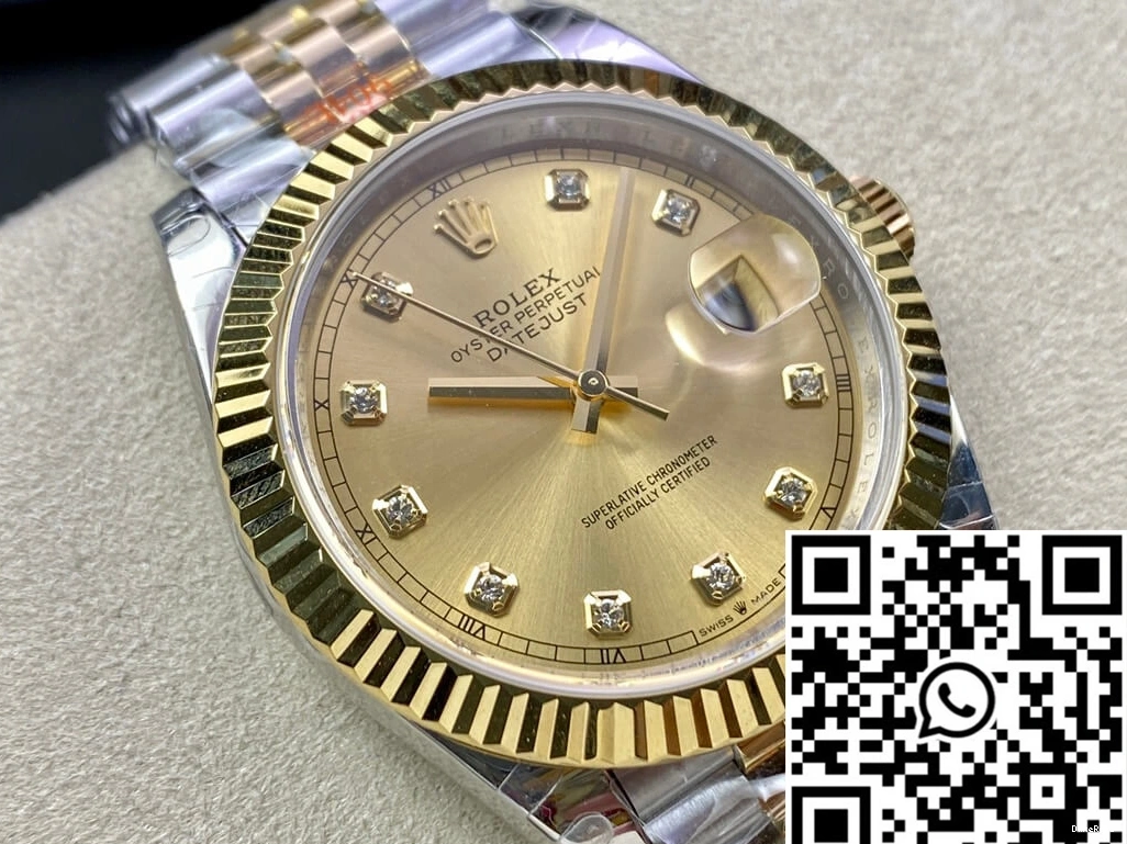 Factory Dial Rolex Datejust Champagne GM M126333-0012 1202